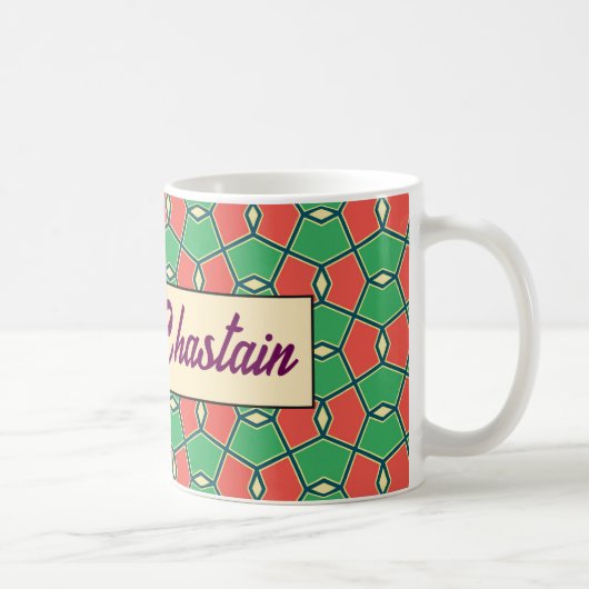 Z6-Muster-Identitäts-Tasse Kaffeetasse (Rechts)