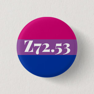 Z72.53: Bisexuell mit hohem Risiko Button
