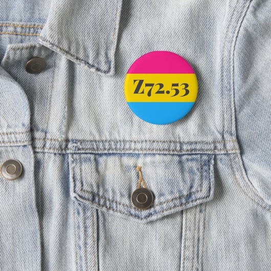 Z72.53: Pansexual mit hohem Risiko Button (Beispiel)
