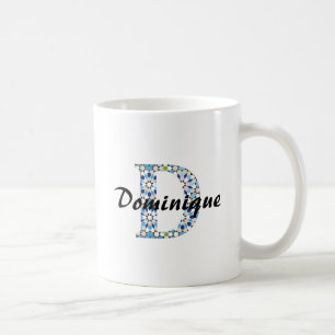 Z-7 Geometrischer Buchstabe D Becher Kaffeetasse