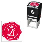 Z - Antik Wax Siegel Gothic Throne Initialbrief Permastempel (Beispiel)