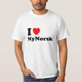 Z.B. elskar nynorsk T-Shirt