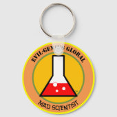 Z.B. Mad Scientist Schlüsselanhänger (Vorderseite)