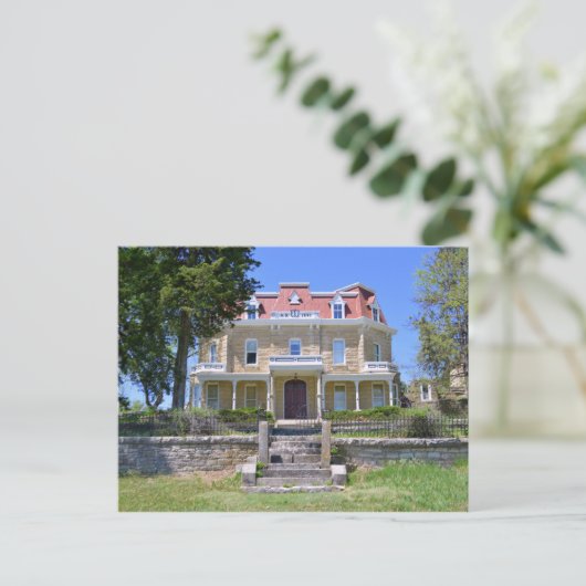 Z Bar, Spring Hill Ranch House Postkarte (Stehend Vorderseite)