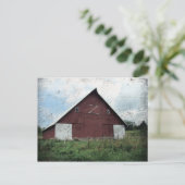 Z Barn Postkarte (Stehend Vorderseite)