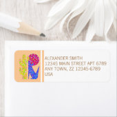 Z Blue Coyote Wolf Farbenfrohe Südwestgestaltung (Insitu)