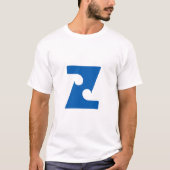 Z Buchstabe T-Shirt (Vorderseite)