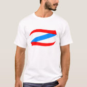 Z Buchstabe  T-Shirt (Vorderseite)