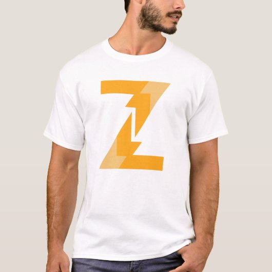 Z Buchstabe T-Shirt (Vorderseite)