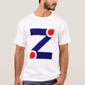 Z Buchstabe  T-Shirt (Vorderseite)