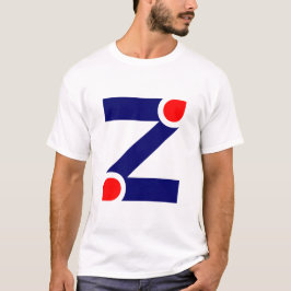 Z Buchstabe T-Shirt