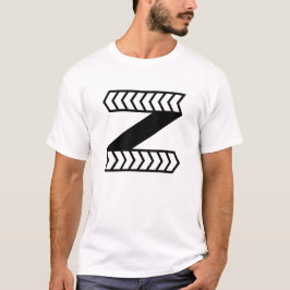 Z Buchstabe T-Shirt