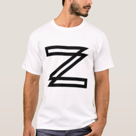 Z Buchstabe T-Shirt