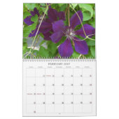 Z bunter Clematis 2013 Kalender (Feb 2027)