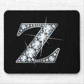 "Z" Diamond Bling Mousepad (Vorne)