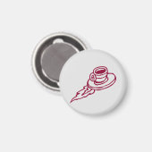 Z Flying Saucer / Magnet (Vorderseite/Rückseite)