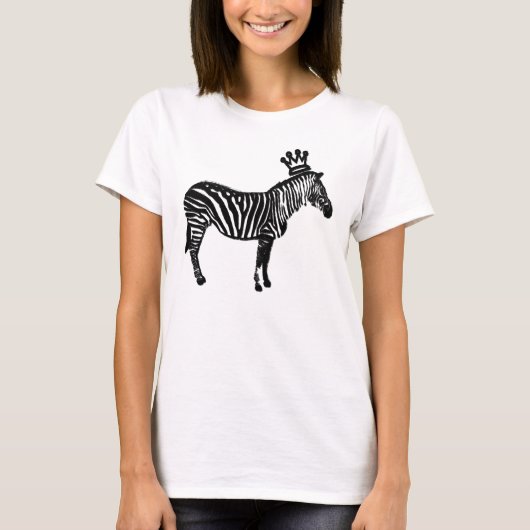 Z für Zebra T-Shirt (Vorderseite)