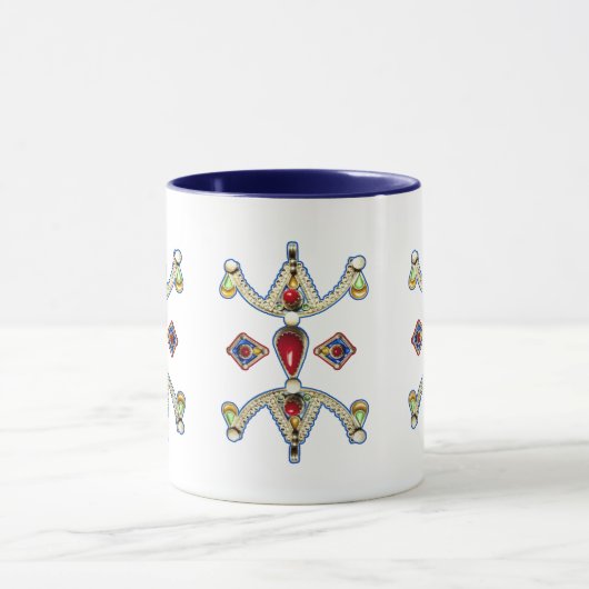 Z imazighen bijoux kabyle tasse (Zentrum)