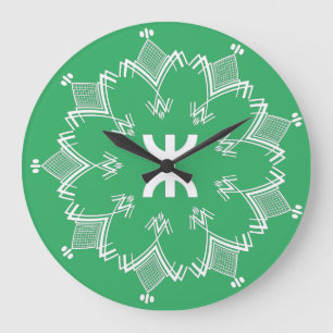 Z imazighen große wanduhr