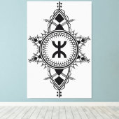 Z imazighen leinwanddruck (Insitu (Holzboden))