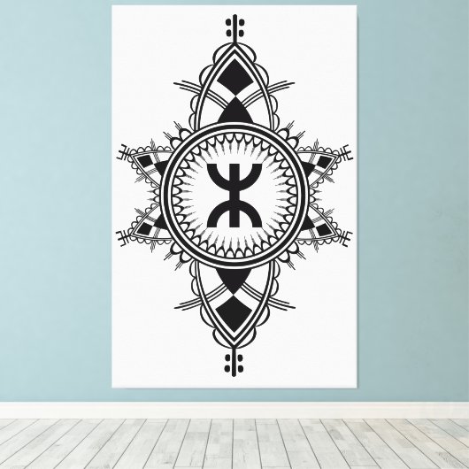 Z imazighen leinwanddruck (Insitu (Holzboden))