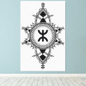 Z imazighen leinwanddruck (Insitu (Holzboden))