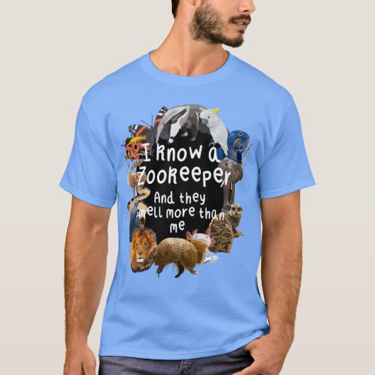 Z is for Zookeeper T-Shirt (Vorderseite)