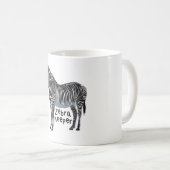 Z ist für Zebra Kaffeetasse (VorderseiteRechts)