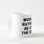 Z ist für Zoo Kaffeetasse (Vorderseite Links)