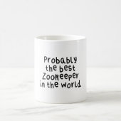 Z ist für Zookeeper Kaffeetasse (Mittel)