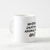 Z ist für Zookeeper Kaffeetasse (Vorderseite Links)