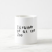 Z ist für Zookeeper Kaffeetasse (Mittel)