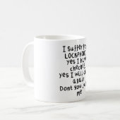 Z ist für Zookeeper Kaffeetasse (Vorderseite Links)