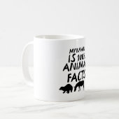 Z ist für Zookeeper Kaffeetasse (Vorderseite Links)