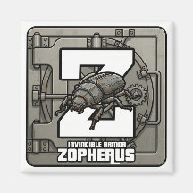 Z ist für Zopherus (Panzerkäfer) – GTA-Stil-ABC