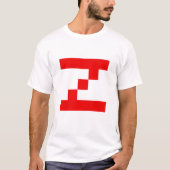 Z-Letter Pixel T-Shirt (Vorderseite)