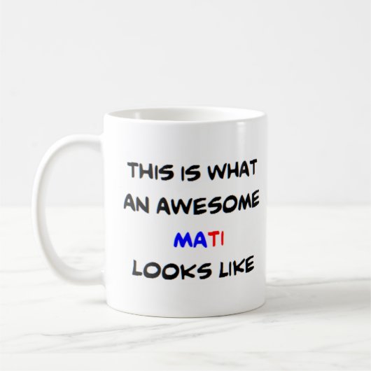 z mati, phantastisch kaffeetasse (Links)