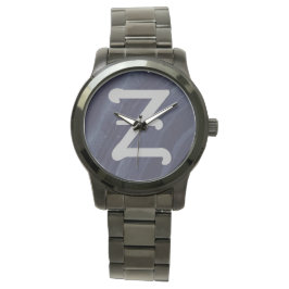 Z Monogramm Armbanduhr