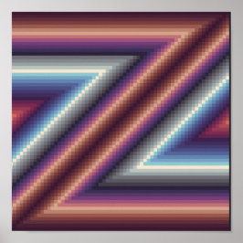 Z-Muster Poster