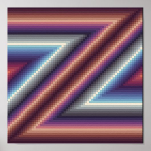 Z-Muster Poster (Vorne)