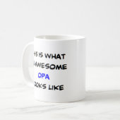 z opa, phantastisch kaffeetasse (Vorderseite Links)