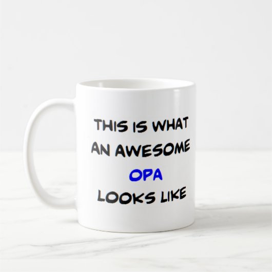 z opa, phantastisch kaffeetasse (Links)