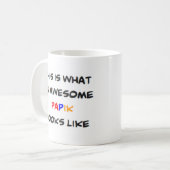 Z Papik, großartig Kaffeetasse (Vorderseite Links)