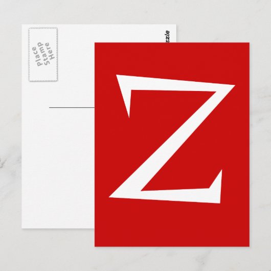 Z POSTKARTE (Vorne/Hinten)