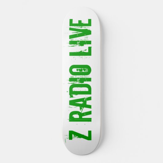 Z Radio Live Skateboard (Vorderseite)