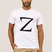 Z T-Shirt (Vorderseite)