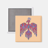 Z Thunderbird Native American Symbol Magnet (Vorderseite/Rückseite)