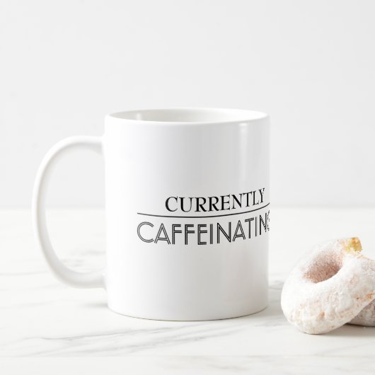 Z.Z. Caffeinating Kaffeetasse (Mit Donut)