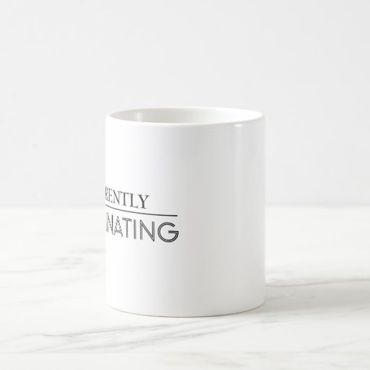 Z.Z. Caffeinating Kaffeetasse (Mittel)