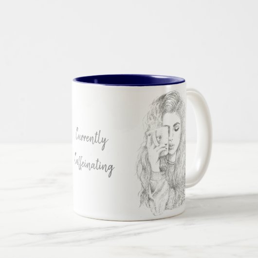 Z.Z. Caffeinating Tasse (VorderseiteRechts)